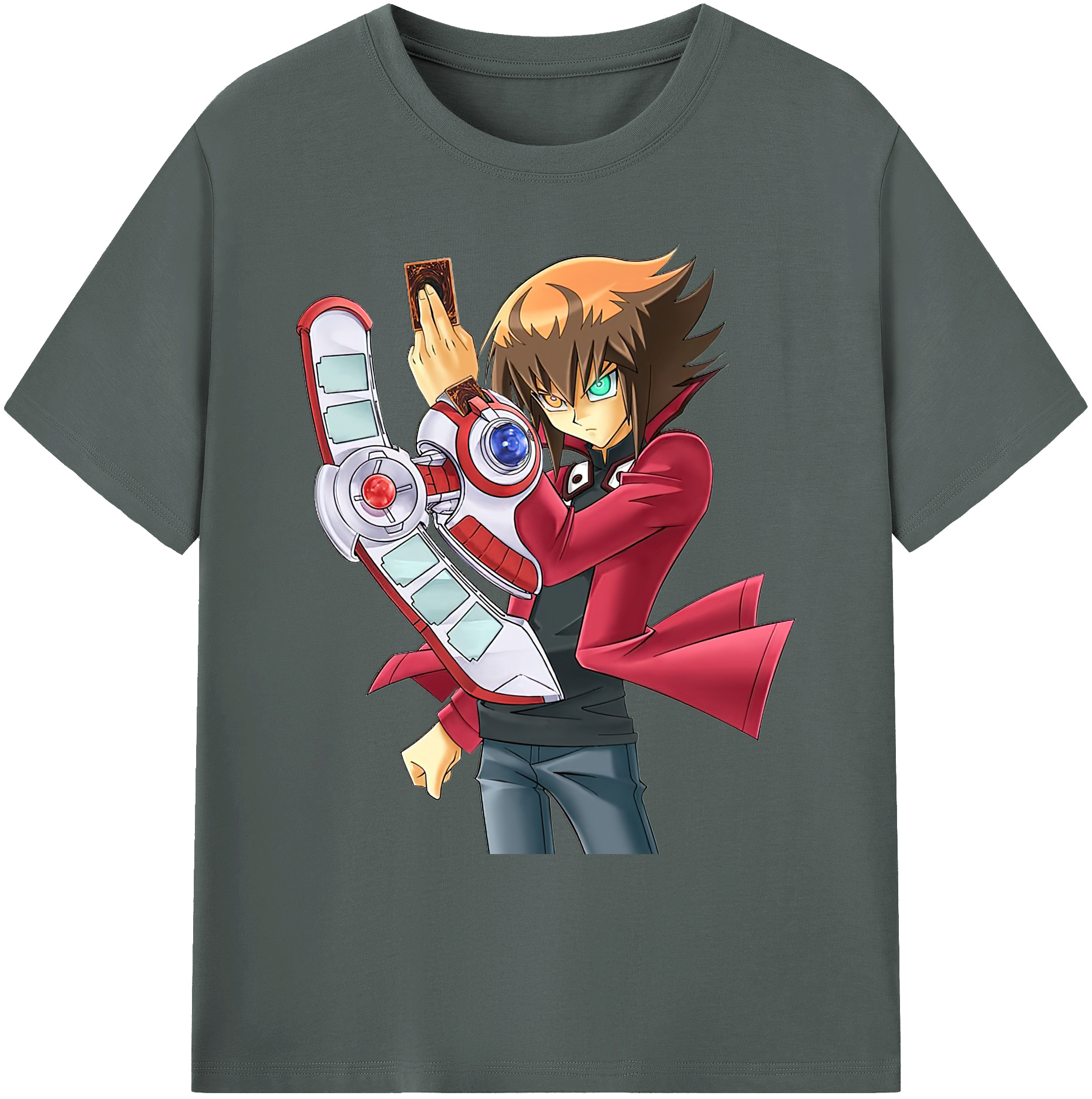 （画像用） 遊☆戯☆王 Yu-Gi-Oh! 綿100％ メンズ半袖Tシャツ｜肌触りやわらか＆通気性